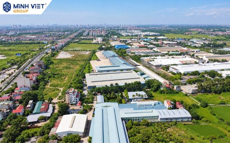 Khu vực kho xưởng tại Long Biên và Gia Lâm 